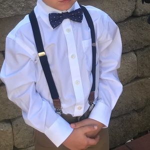 Janie and Jack white button down